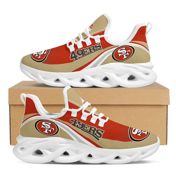 Women's San Francisco 49ers Flex Control Sneakers 0014